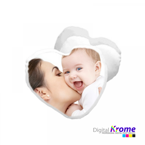 Cuscino a cuore bicolore Digital Krome