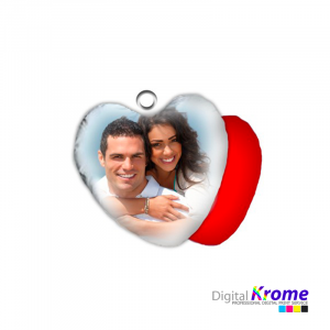 Cuscino a cuore bicolore Digital Krome