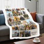 Coperta, Plaid personalizzato Bianco in Pile | Dimensioni 130×170 cm Digital Krome