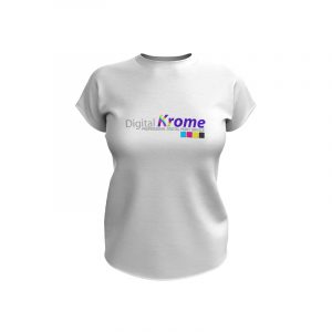 T-shirt per donna personalizzata fronte e retro Digital Krome