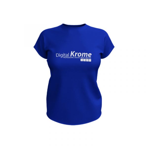 T-shirt per donna personalizzata solo fronte Digital Krome