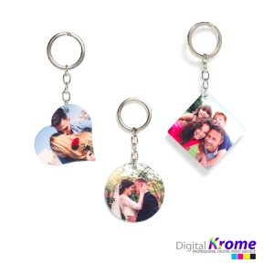 Portachiavi personalizzati in PVC Digital Krome Portachiavi personalizzati in PVC Digital Krome