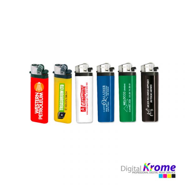 Stampa accendini personalizzati confezione 50 pz Digital Krome
