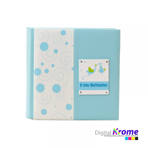 Album Battesimo 100 pagine 33×33 – Modello KA540 Digital Krome