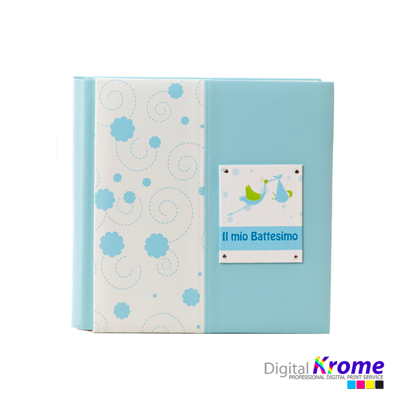 Album Battesimo 100 pagine 33×33 – Modello KA490 Digital Krome Album Battesimo 100 pagine 33×33 – Modello KA490 Digital Krome