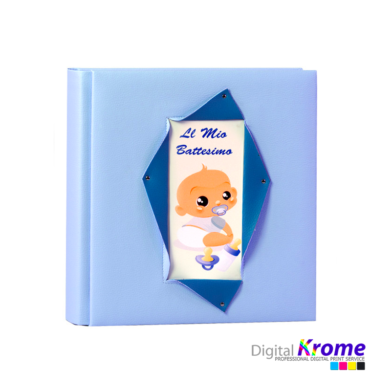 Album Battesimo 100 pagine 33×33 – Modello KA540 Digital Krome Album Battesimo 100 pagine 33×33 – Modello KA540 Digital Krome
