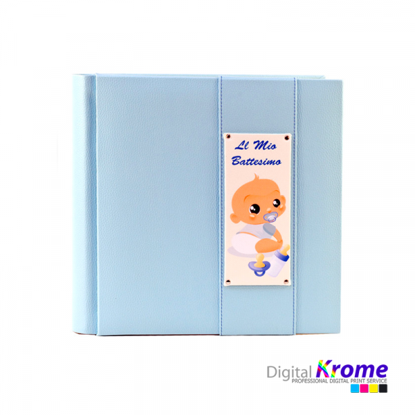 Album Battesimo 100 pagine 33×33 – Modello KA580 Digital Krome