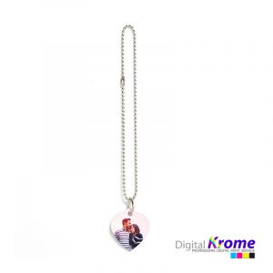 Collana con ciondolo, Foto Personalizzata – Stampa fronte e retro Digital Krome