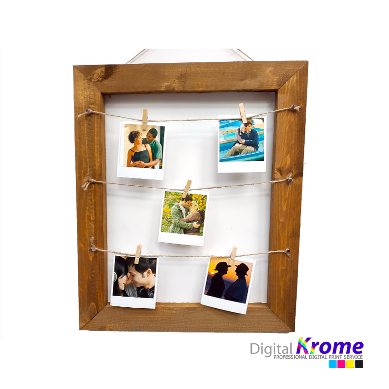 Cornice vintage per Polaroid Digital Krome