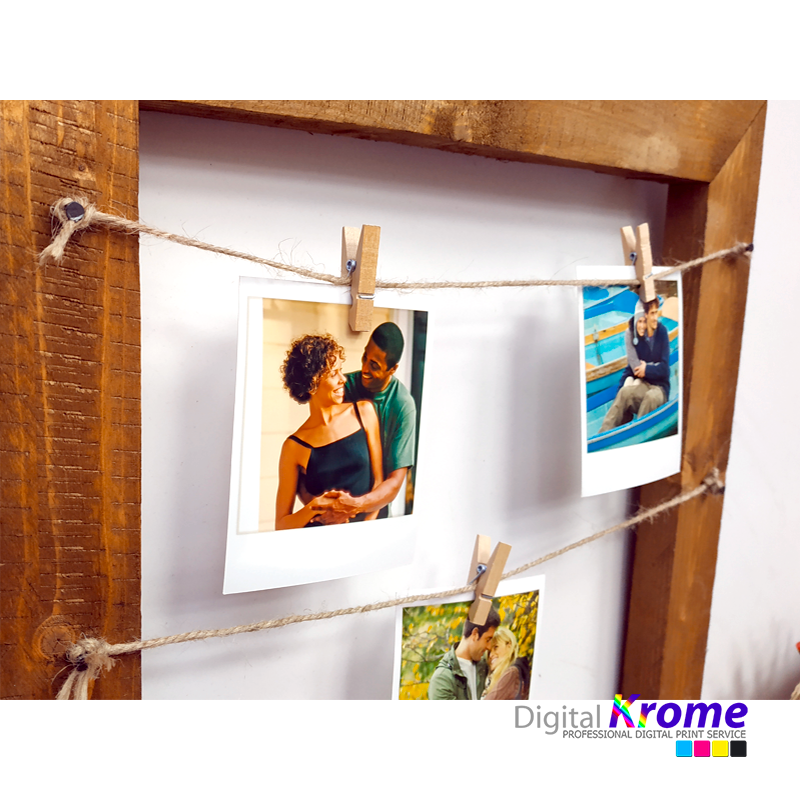 Cornice vintage per Polaroid Digital Krome