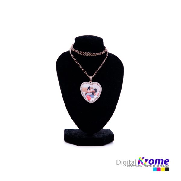 Collana con Ciondolo Swarovski con foto personalizzata Digital Krome