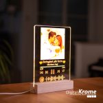 Lampada Spotify con foto personalizzata Digital Krome