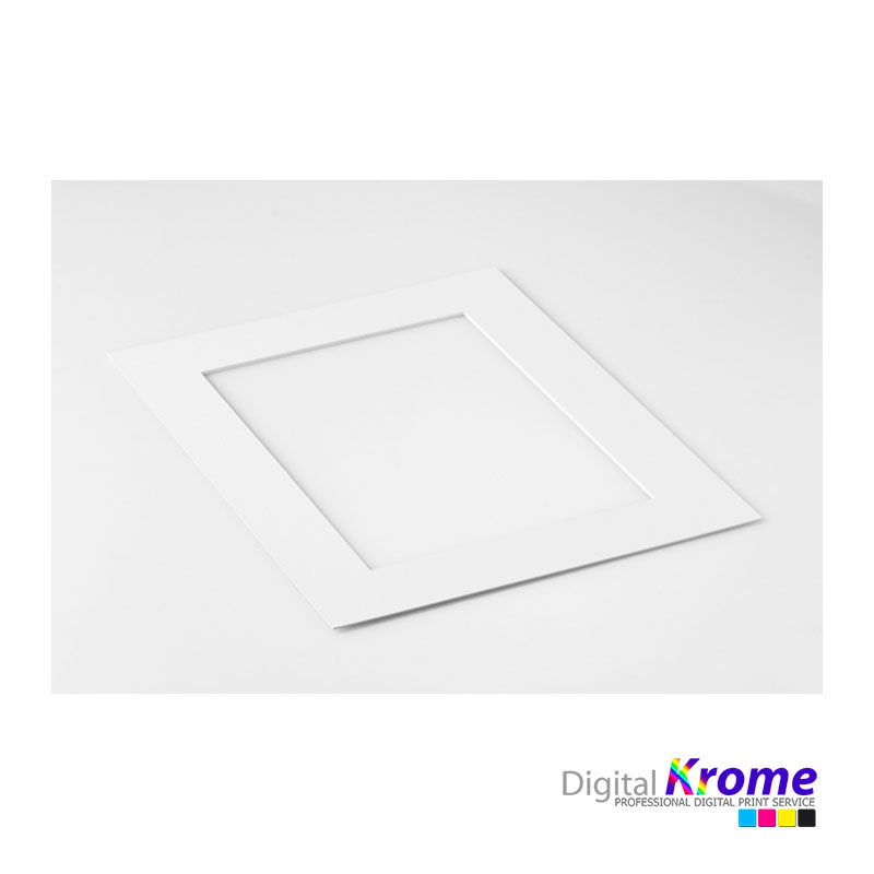 Passepartout bianco su misura Digital Krome