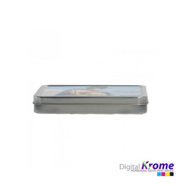 Scatola rettangolare in latta porta foto 10×15 e 13×18 Digital Krome