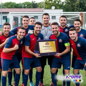 Targa per Premiazioni Personalizzata | Targa Premio con Astuccio in Velluto Digital Krome