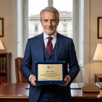 Targa per Premiazioni Personalizzata | Targa Premio con Astuccio in Velluto Digital Krome