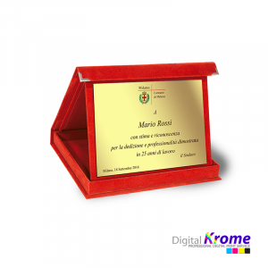 Targa Premiazione 15×20 Digital Krome Targa Premiazione 15×20 Digital Krome