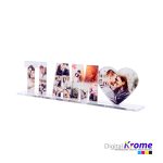 Scritta in Plexiglass “Ti Amo” Personalizzato con Foto Digital Krome