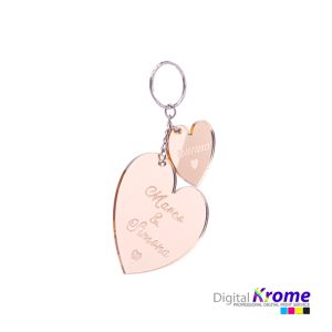 Scritta in Plexiglass “Love” Personalizzato con Foto Digital Krome