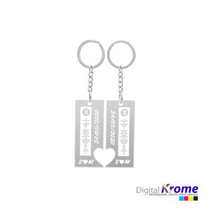 Scritta in Plexiglass “Ti Amo” Personalizzato con Foto Digital Krome