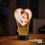 Lampada Led “Mongolfiera” con foto personalizzata Digital Krome