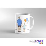 Tazza bianca personalizzata | Festa del Papà Digital Krome