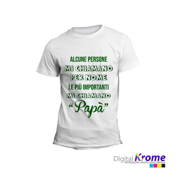 T-shirt per uomo personalizzata | Festa del Papà Digital Krome