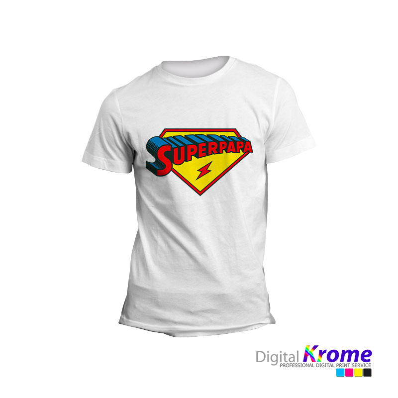T-Shirt Divertente 'Alcune Persone Mi Chiamano Per Nome' Papà, 100% Cotone, Bianca, Regalo Festa Del Papà