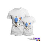 Maglietta Personalizzata Papà e Figlio | Festa del Papà Digital Krome