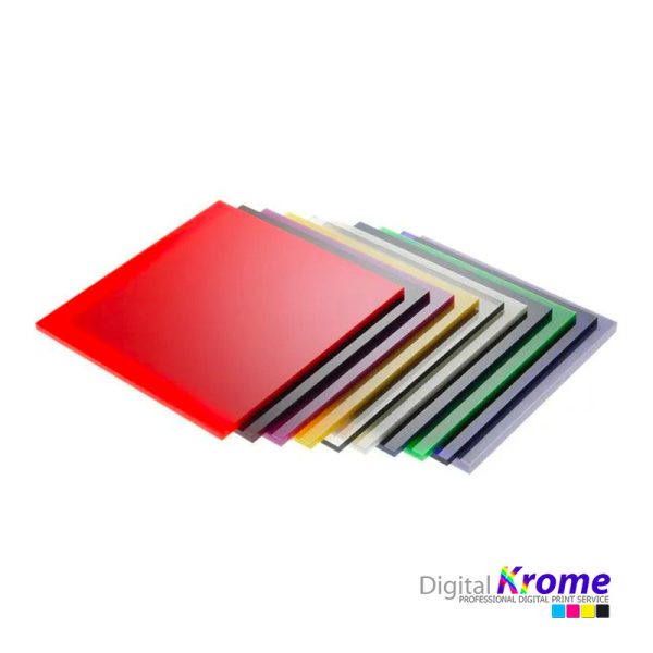 Pannello Neutro in Plexiglass Colorato Trasparente da 3 mm Digital Krome
