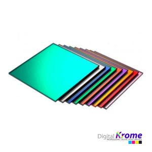 Pannello Neutro in Plexiglass Colorato Specchiato da 3 mm Digital Krome