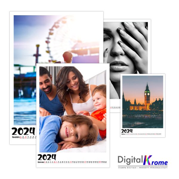 Calendario Multi Pagina 2025 Personalizzato | 32×45 cm Digital Krome
