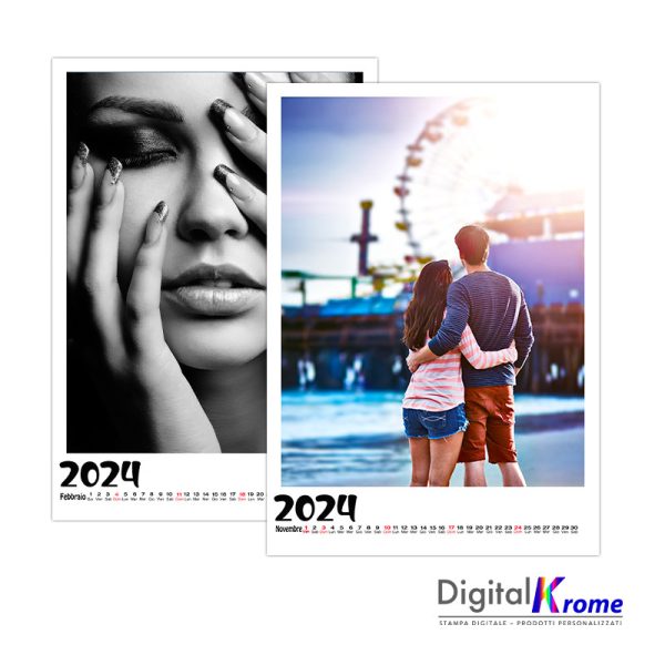 Calendario Multi Pagina 2025 Personalizzato | 32×45 cm Digital Krome
