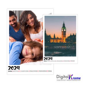 Calendario Multi Pagina Personalizzato | 32×45 cm – Plastificato Digital Krome