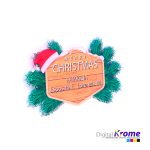 Fuori Porta di Natale Personalizzato | Merry Christmas con Nome Famiglia Digital Krome