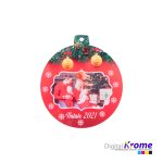 Pallina di Natale con Foto Personalizzata in Plexiglass | Idea Regalo Natale Digital Krome