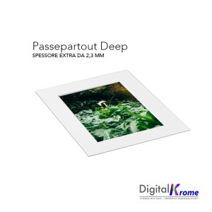 Passepartout Deep su misura | spessore di 2,3 mm Digital Krome