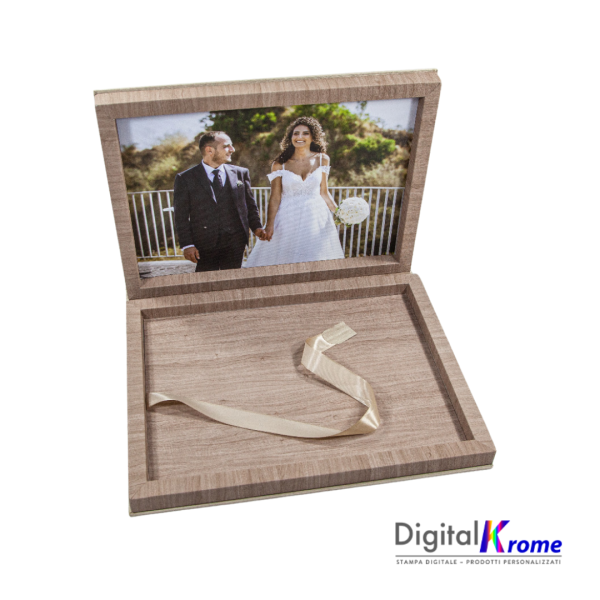 Fotolibro Professionale per Matrimonio | Modello Andrea 25×35 cm – Wedding Album Digital Krome