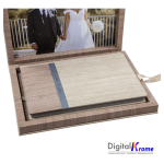 Fotolibro Professionale per Matrimonio | Modello Andrea 25×35 cm – Wedding Album Digital Krome