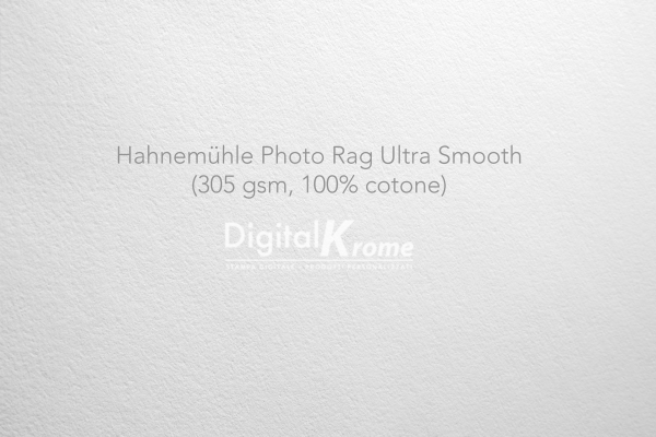Stampa Foto su Carta Fine Art – Carta Artistica Hahnemühle, 100% Cotone Digital Krome