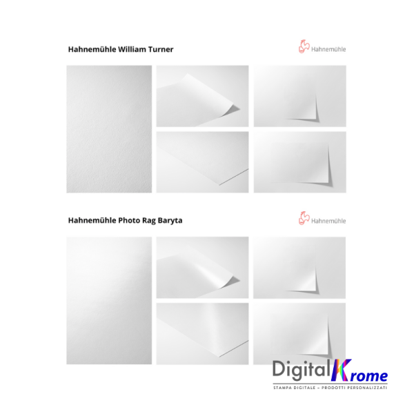 Stampa Foto su Carta Fine Art – Carta Artistica Hahnemühle, 100% Cotone Digital Krome