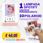 Super Pack | Lampada Spotify + 10 Polaroid Wide –  Spedizione Gratuita Digital Krome