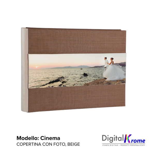 Fotolibro Orion, Copertina Personalizzata con Foto o Incisione Laser – Formati 30×30/35×25/40×30 cm Digital Krome