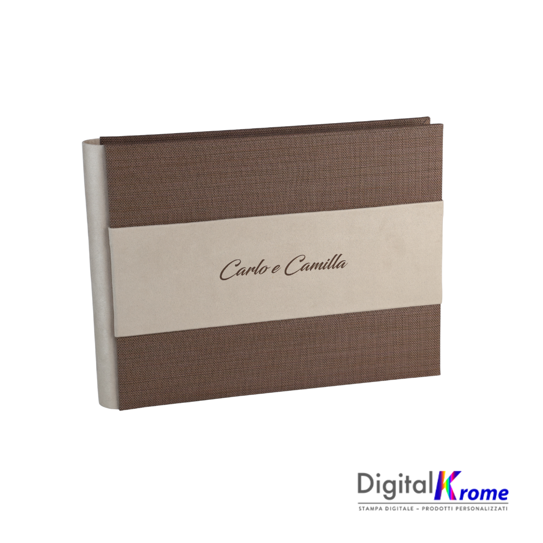 Fotolibro Orion, Copertina Personalizzata con Foto o Incisione Laser – Formati 30×30/35×25/40×30 cm Digital Krome