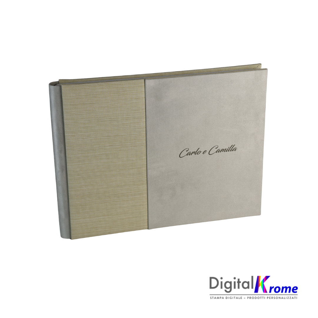Fotolibro Orion, Copertina Personalizzata con Foto o Incisione Laser – Formati 30×30/35×25/40×30 cm Digital Krome
