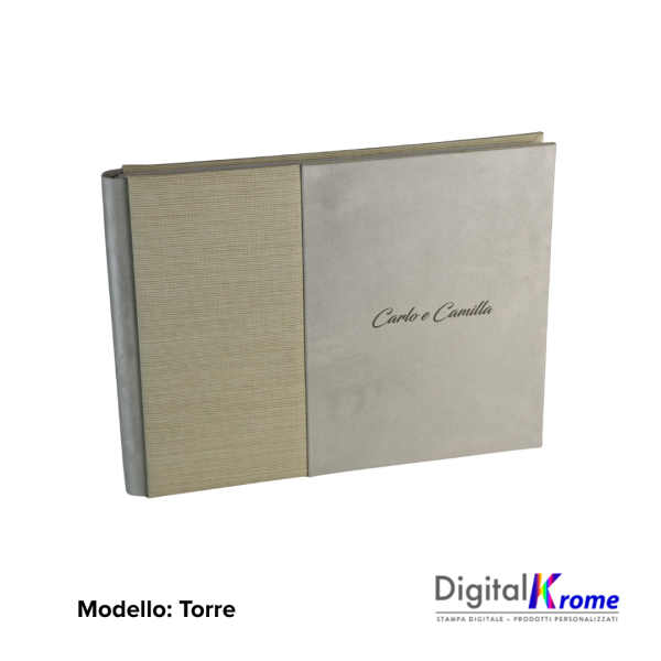 Fotolibro Orion, Copertina Personalizzata con Foto o Incisione Laser – Formati 30×30/35×25/40×30 cm Digital Krome