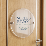 Targhe Trasparenti in Plexiglass Personalizzate | Insegna per Negozi, Studi, Ufficio, Hotel | Varie Dimensioni - immagine 2