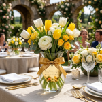 Segnaposto in Plexiglass Personalizzati da 6 cm - Oro, Argento, Rosa, Trasparente | Battesimo / Matrimonio / Nozze / Comunione - immagine 3