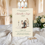 Libretto Messa Matrimonio Personalizzato, Formato A5 | Libretti Cerimonia, Nozze